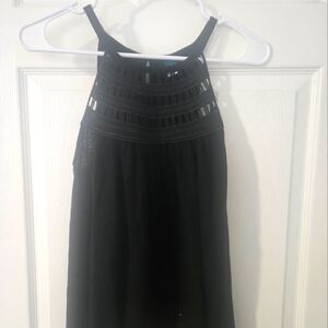 Black Halter Tank Top